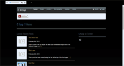 Desktop Screenshot of gkoop.com